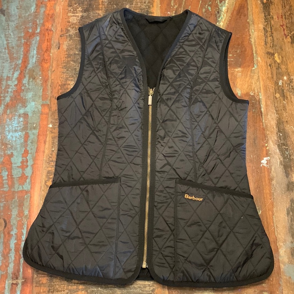 Barbour Quilted Fitted vest